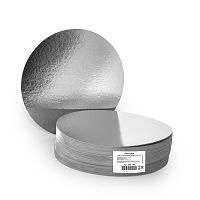 Крышка картон-металлиз. для алюминиевой формы 402-682, размер: 204 мм, 100 шт/уп 402-719