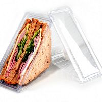 Упаковка для сэндвича УК20  (187x80x83мм) ПЭТ 1/100